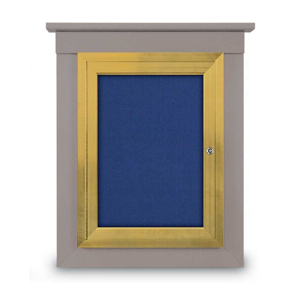 Sliding Glass Enclosed Letterboard, 60"x3